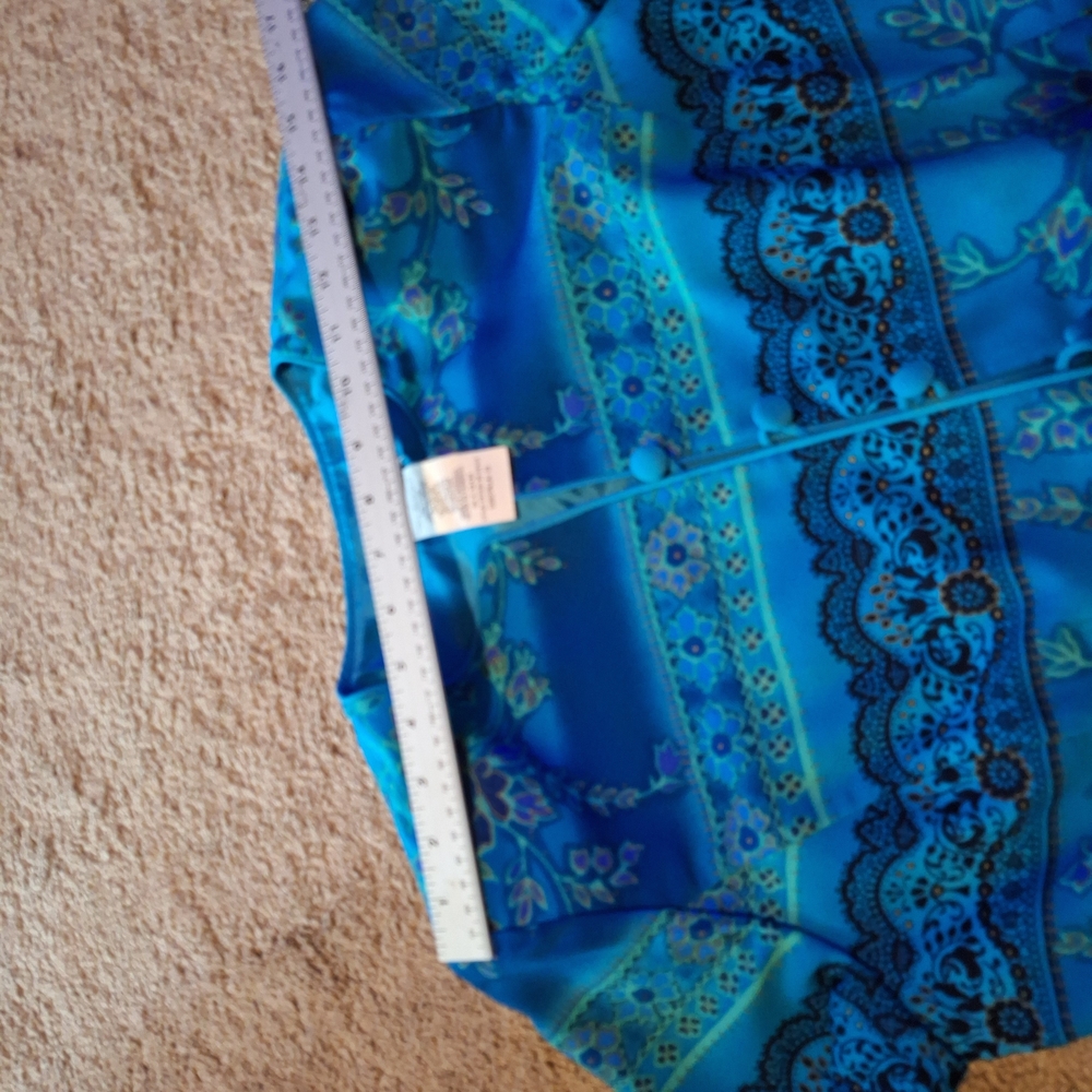 Koret Blue Floral Two-Piece Skirt Set - Picture 11 of 15